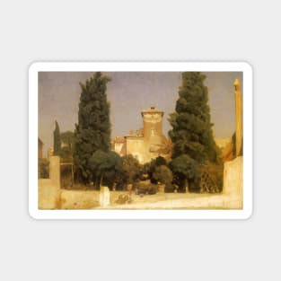 The Villa Malta, Rome by Lord Frederic Leighton Magnet