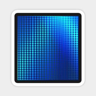 Dots blue green Magnet