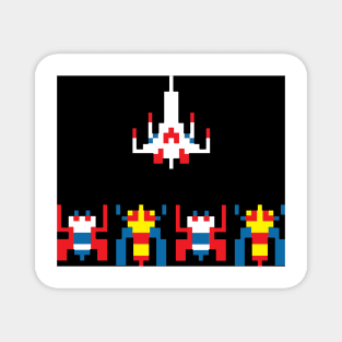 GALAGA SHIPS Magnet