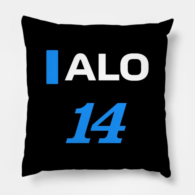 ALO - Alonso F1 Pillow by autopic