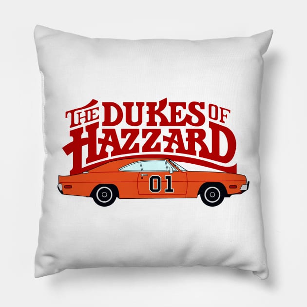 The Dukes of Hazzard Pillow by untitleddada