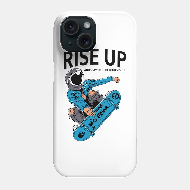 Rise Up Phone Case by bm.designs