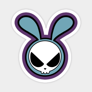 Skull Bunny Magnet