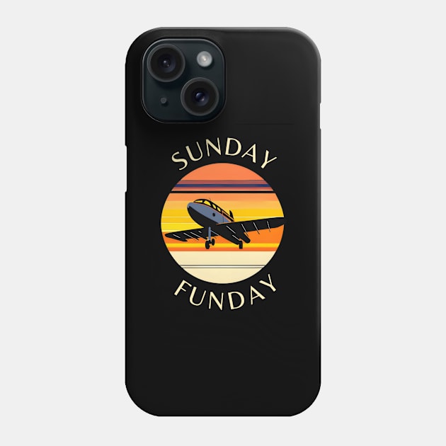 Sunday Funday Phone Case by PrintGalore