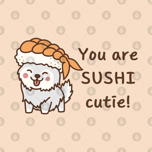 Sushi Cutie by Random Prints