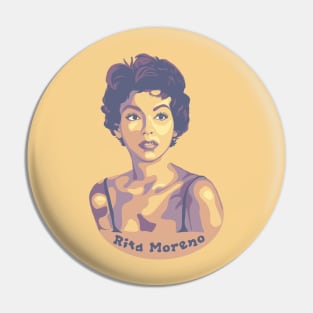 Rita Moreno Portrait Pin