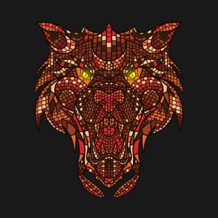 Wolf Mosaic 2 T-Shirt