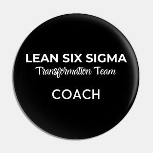 Lean Transformation Team COACH Pin