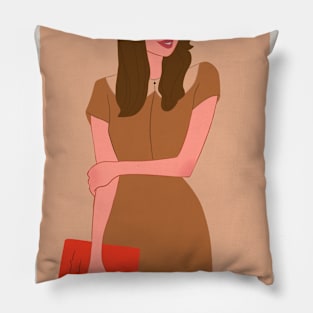 College girl Pillow