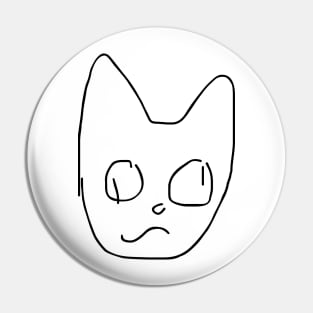 Ugly Cat Lover Funny Tee Pin