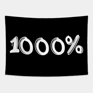 1000 percents Tapestry