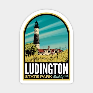 Ludington State Park Michigan Magnet