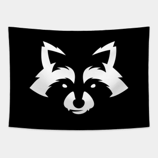 Raccoon face Tapestry