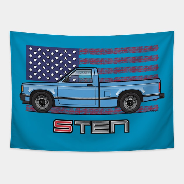 USA Blue Tapestry by JRCustoms44