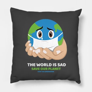 Poor earth Pillow