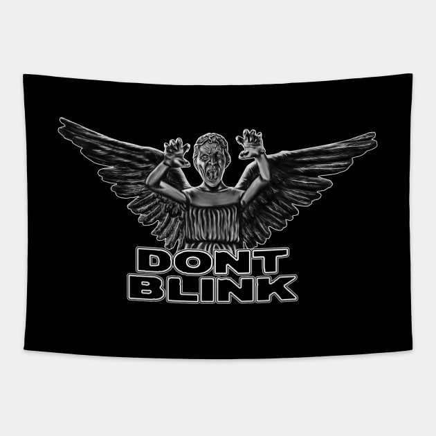 Doctor Who - Don't Blink Tapestry by bovaart
