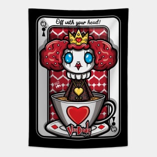 Queen Of Hearts Tapestry