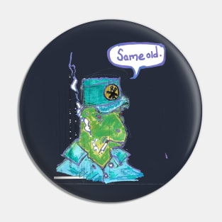 Every Day Dinosaur: Same Old, hh5art Pin