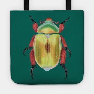 jeweled scarab Tote