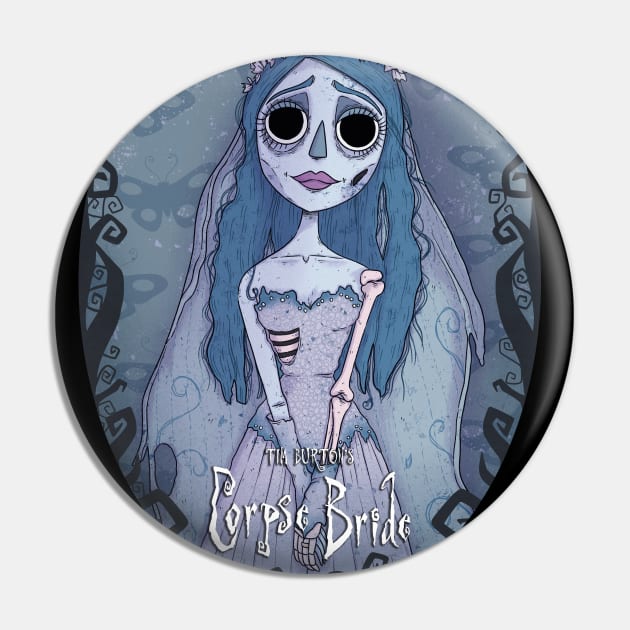 Corpse Bride Pin by Sickyll