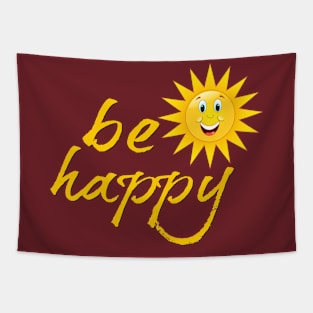 Be Happy Tapestry