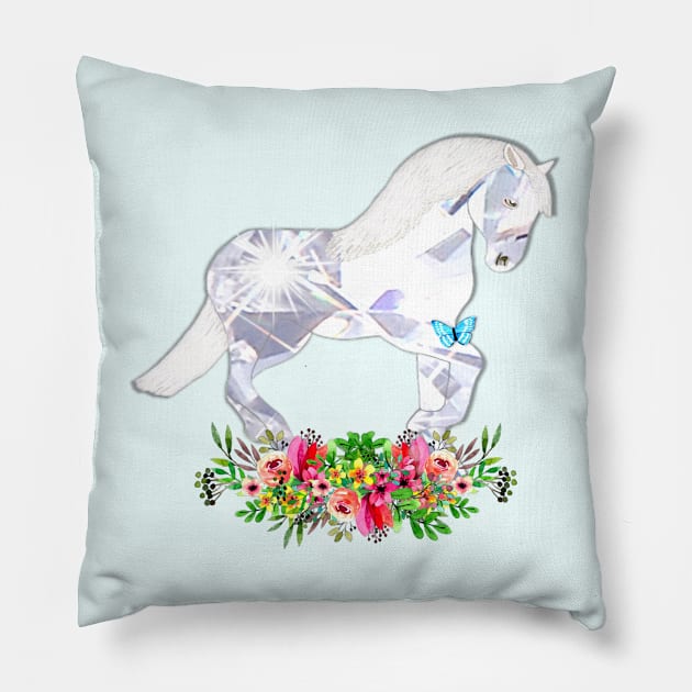 Horse Lovers Jewel Pillow by KC Morcom aka KCM Gems n Bling aka KCM Inspirations