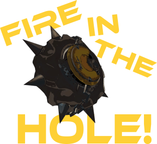 Junkrat Fire in the hole Magnet