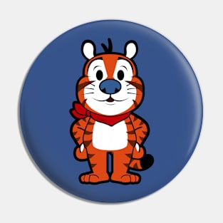 Tony the Tiger Chibi Pin