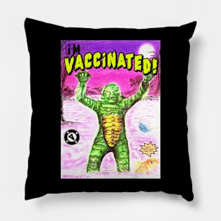 Vaccinated! Pillow