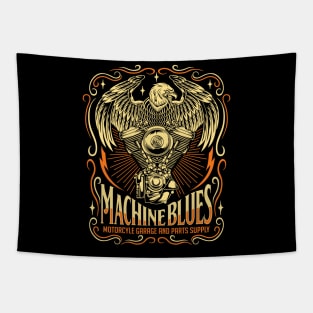 Eagle motorbike Tapestry