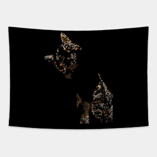 DARKMERCH KITTEN Tapestry