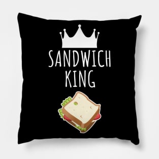 Sandwich King Pillow