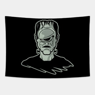 One Eyed Frankenstein Tapestry