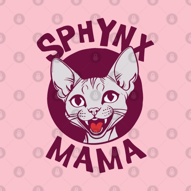 Sphynx Cat Mama by Issho Ni