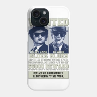 Wanted - The Blues Brothers Phone Case