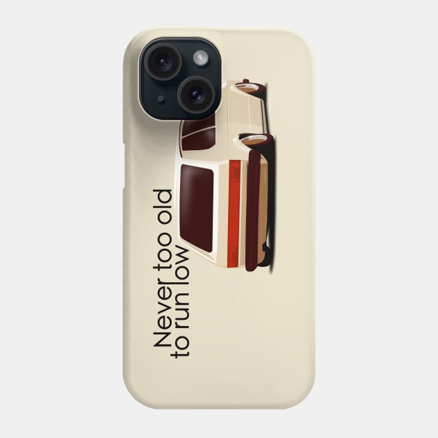 Never too old to run low Phone Case by Coton de Tulear T-shirts