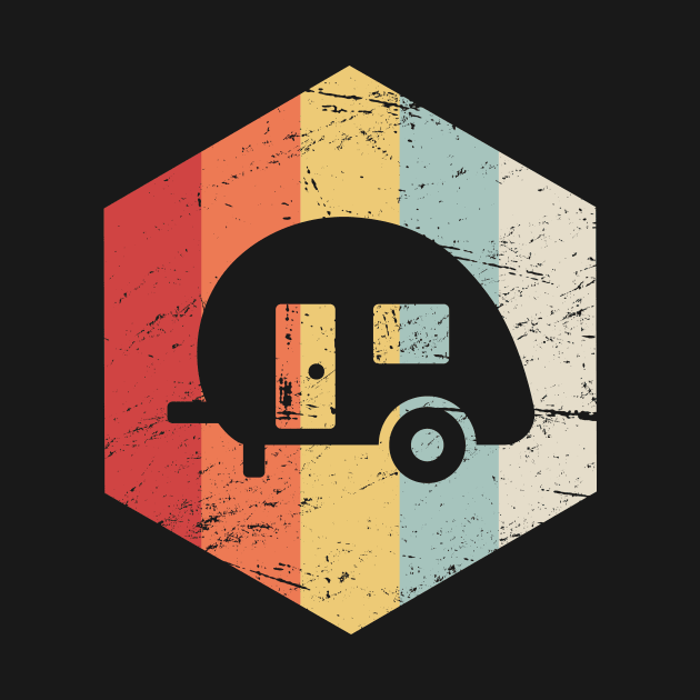 Retro Camper RV Icon by MeatMan