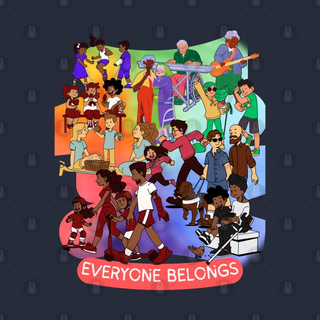 Everyone Belongs by PicklePrintables