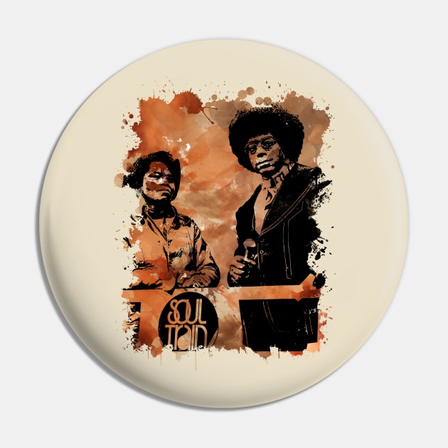 SOUL TRAIN James Brown and Don Cornelius Pin by sgregory project