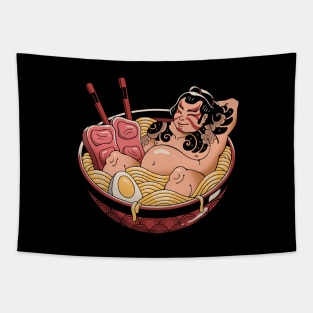 Sumo Ramen Tapestry