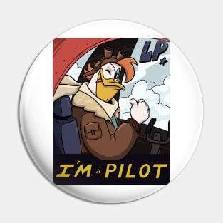 Launchpad I'm a Pilot Pin