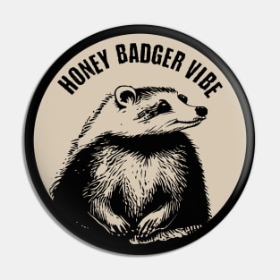 Honey Badger Pin