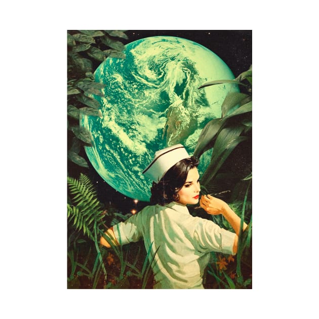 Earth Woman by linearcollages