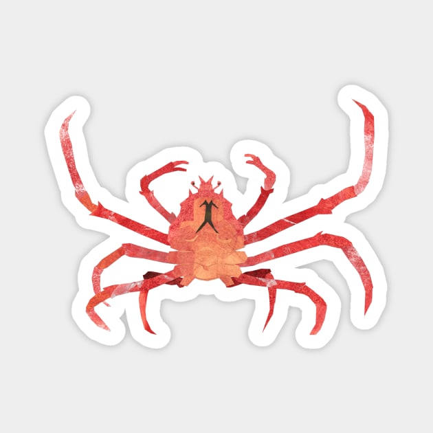 Spider crab Magnet by Babban Gaelg