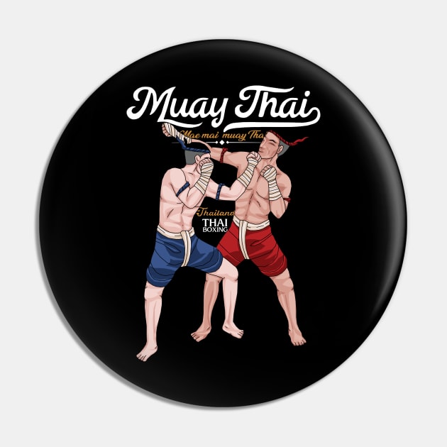 Muay Thai Boran Pin by KewaleeTee