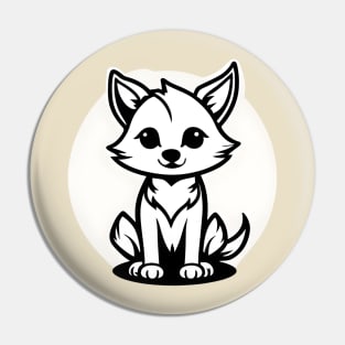 Foxy Fox Pin