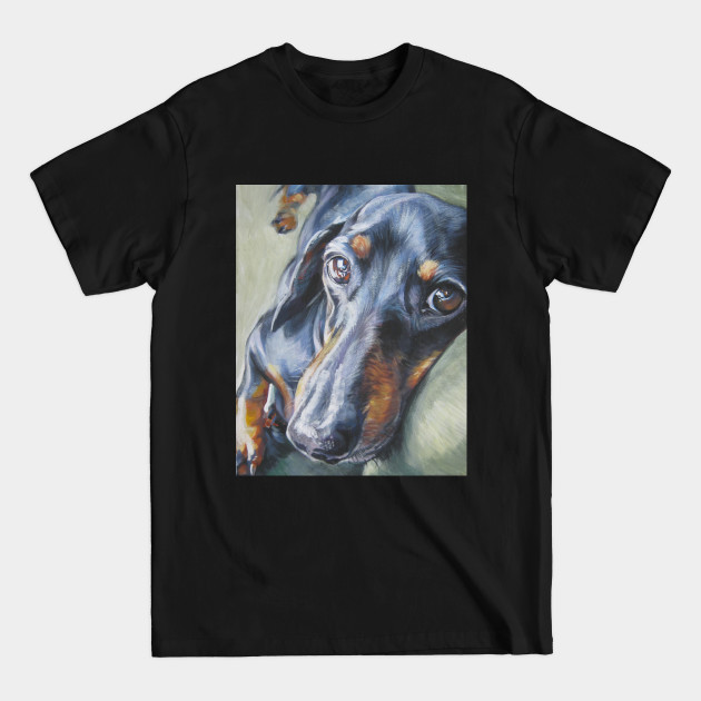 Discover Dachshund Fine Art Painting - Dachshunds - T-Shirt