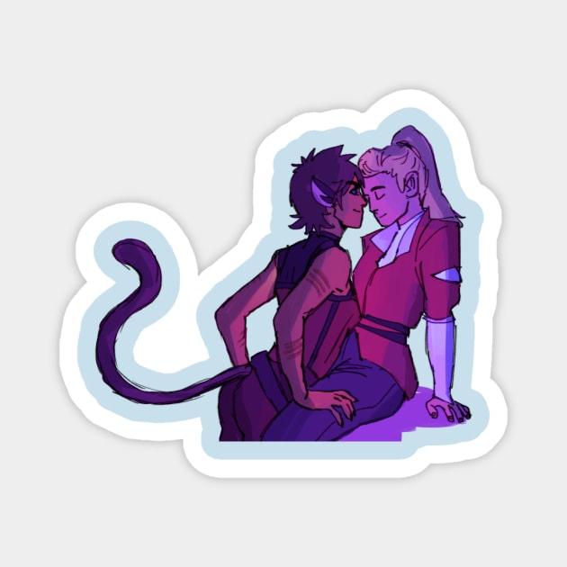 catradora Magnet by onehitjimmy