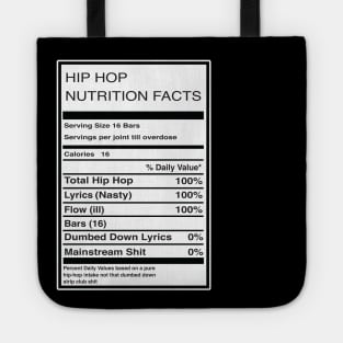 Hip Hop Nutrition Tote