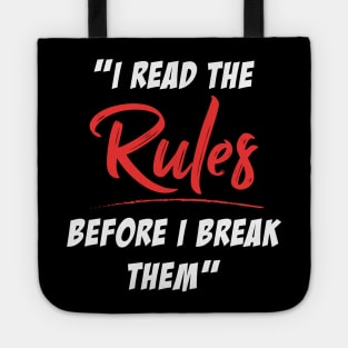 Rules Tote